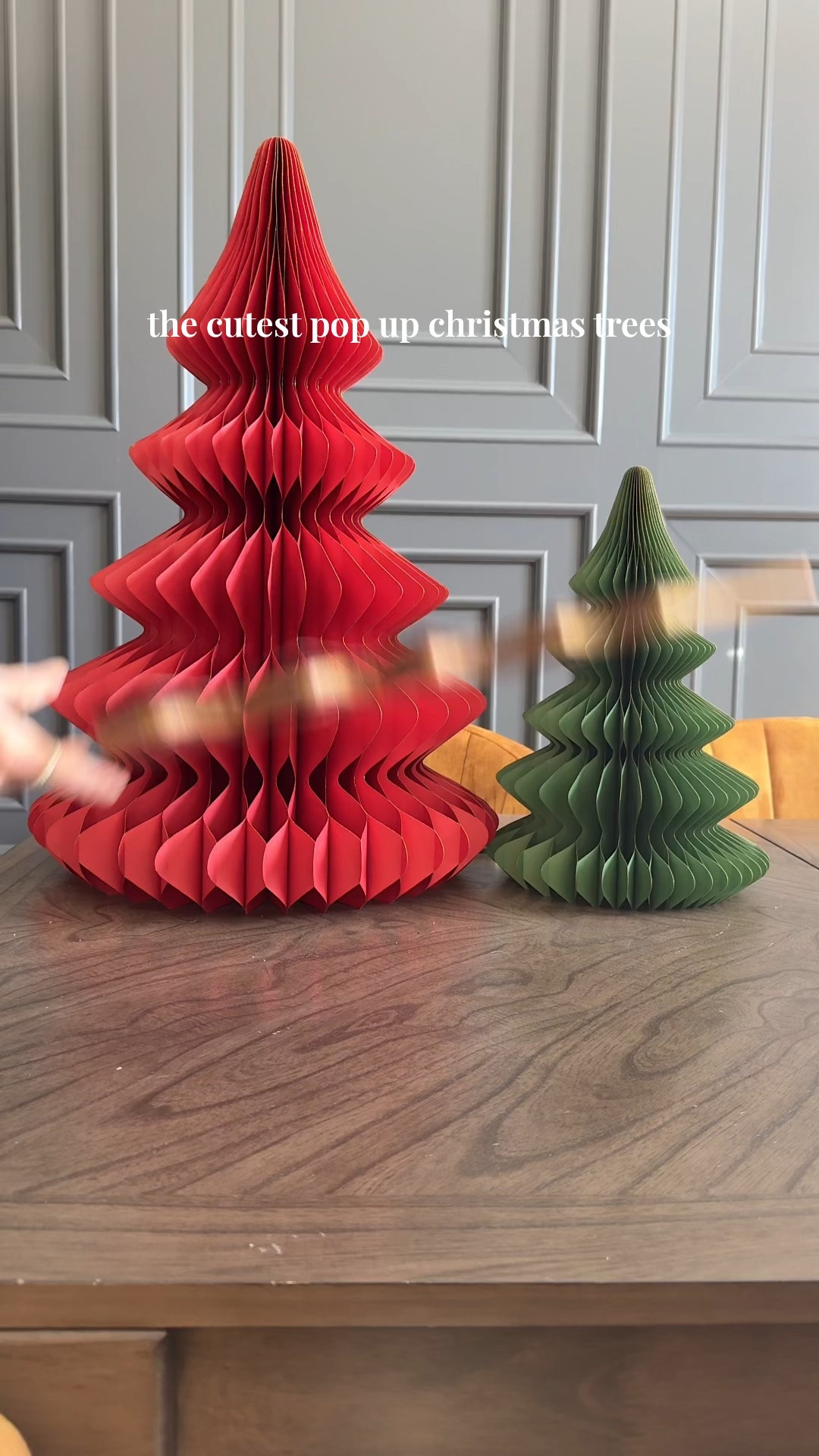 They also come in ivory! Easy storage to fit any space - apartment living, office, homes of all sizes and also make fantastic and festive pop up holiday party decor. These are sturdy not like tissue paper trees that wobble over. 


holiday decor, Christmas trees, easy storage, home organization, Christmas decor, home ideas 

#LTKParties #LTKHome #LTKHoliday