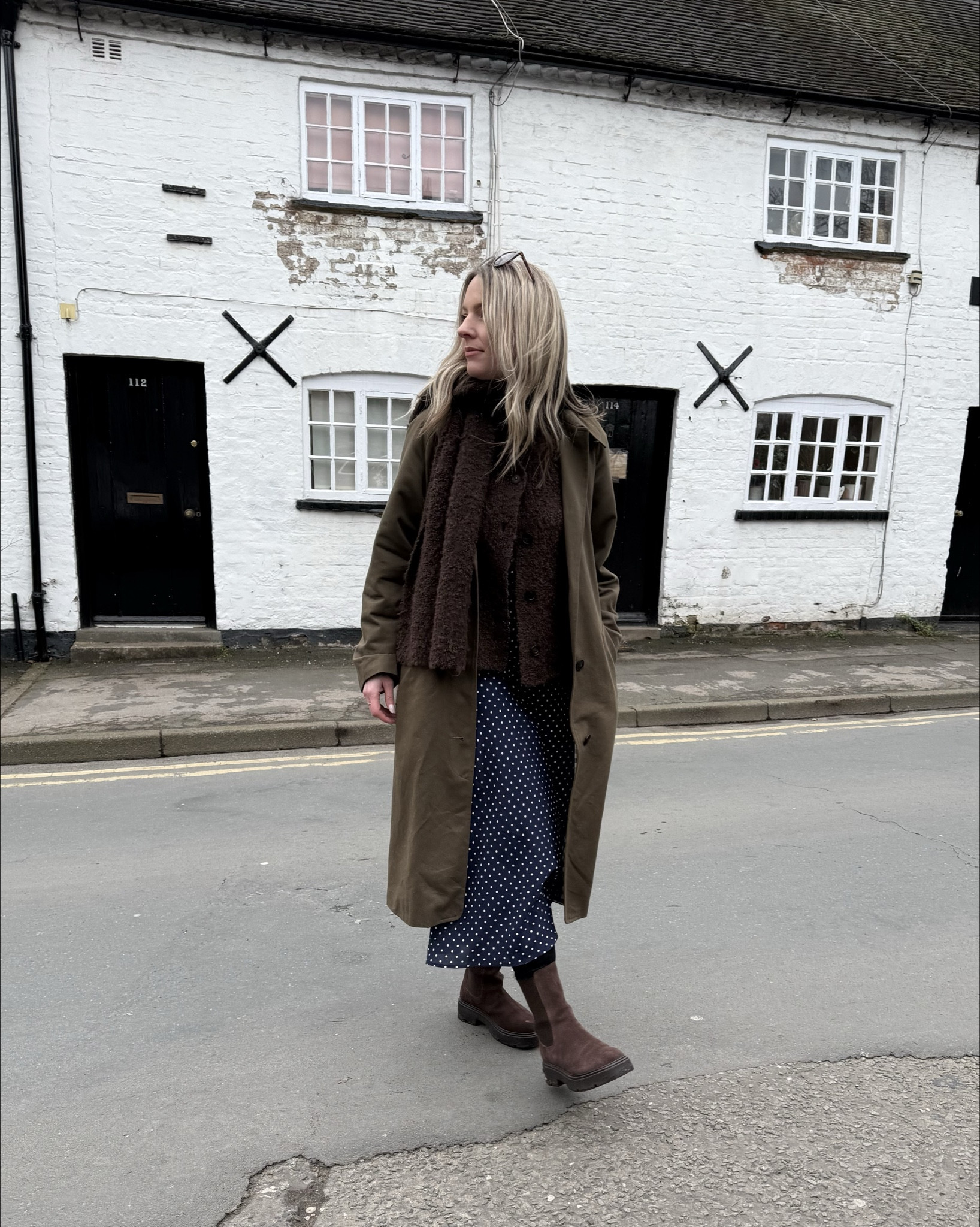 Layering up a dress for the colder days 

#LTKwinter #LTKuk #LTKFashionMonth