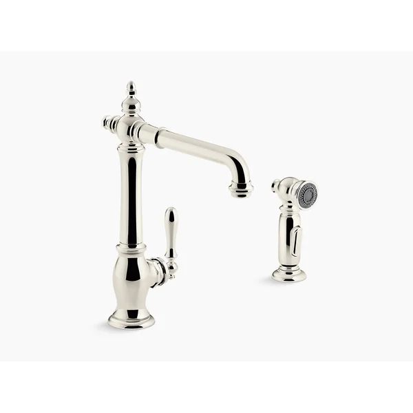 Artifacts® Single Handle Kitchen Sink Faucet with Accessories | Wayfair North America