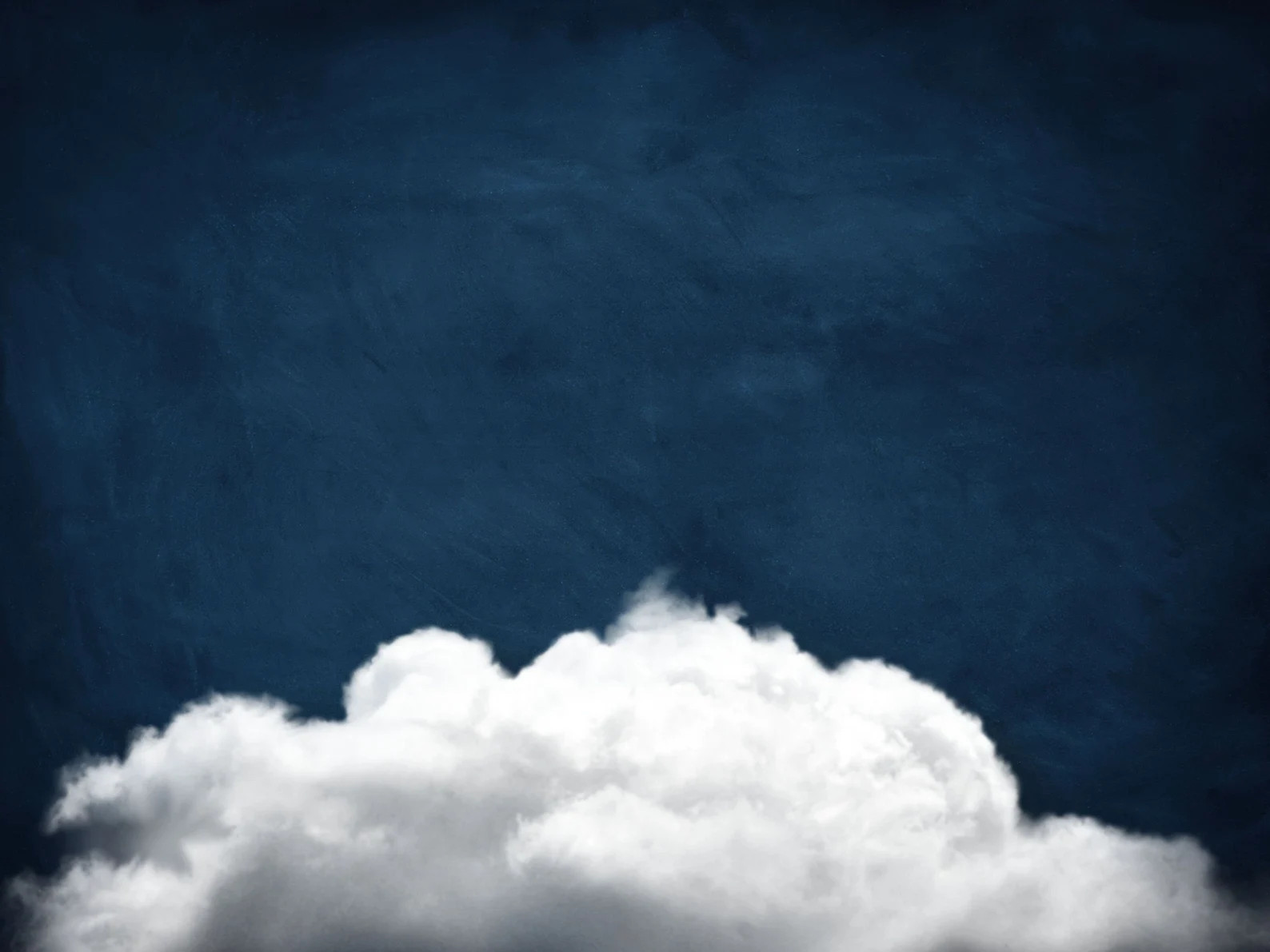 Navy Blue Cloud Wall Art Print, Abstract Art, Minimalist, Dark, Landscape, Above Bed Decor, Wall ... | Etsy (US)