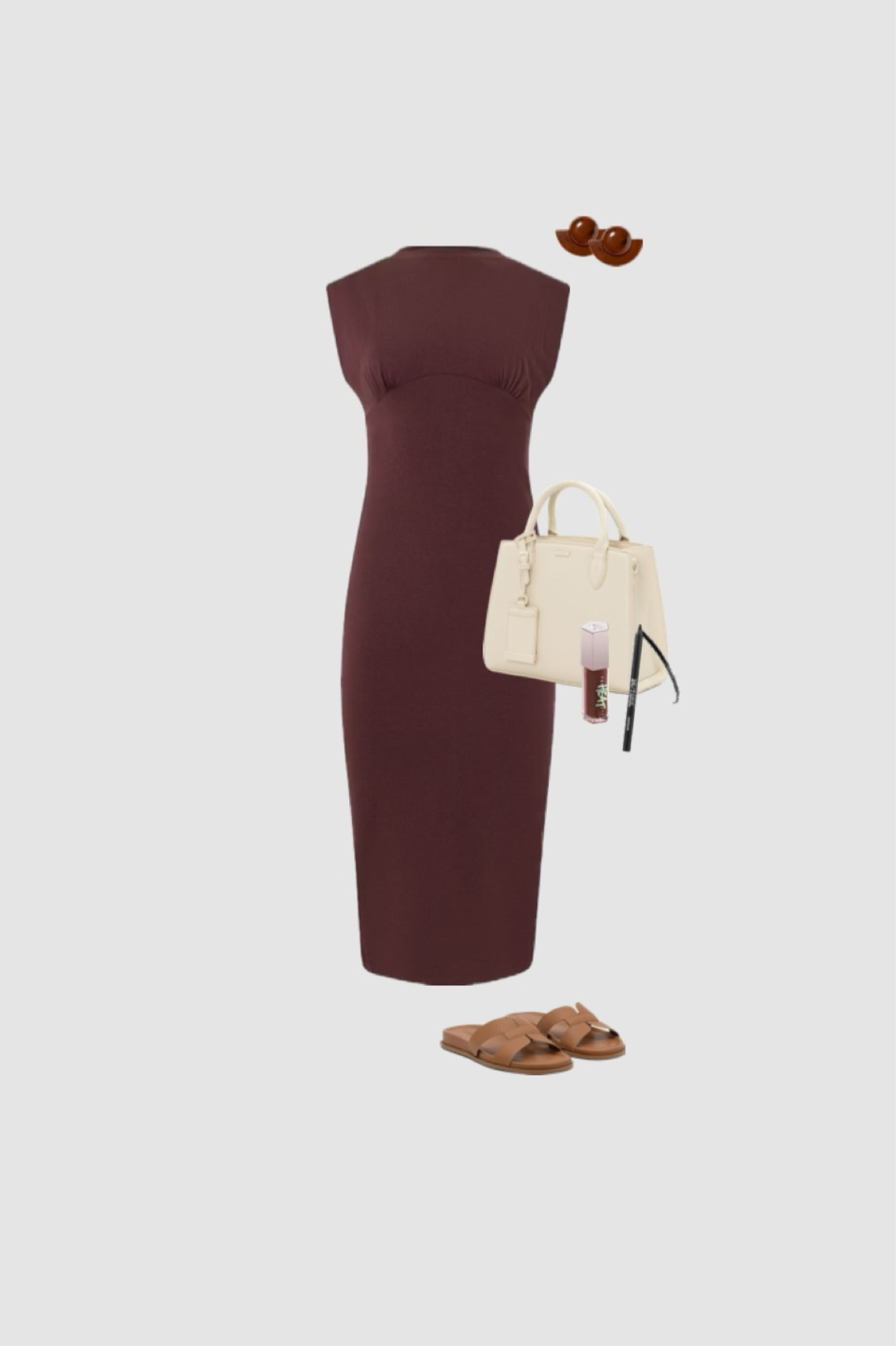 Look básico em tons de marrom e bege com vestido mídi 

#LTKstyletip #LTKmidsize #LTKbrasil