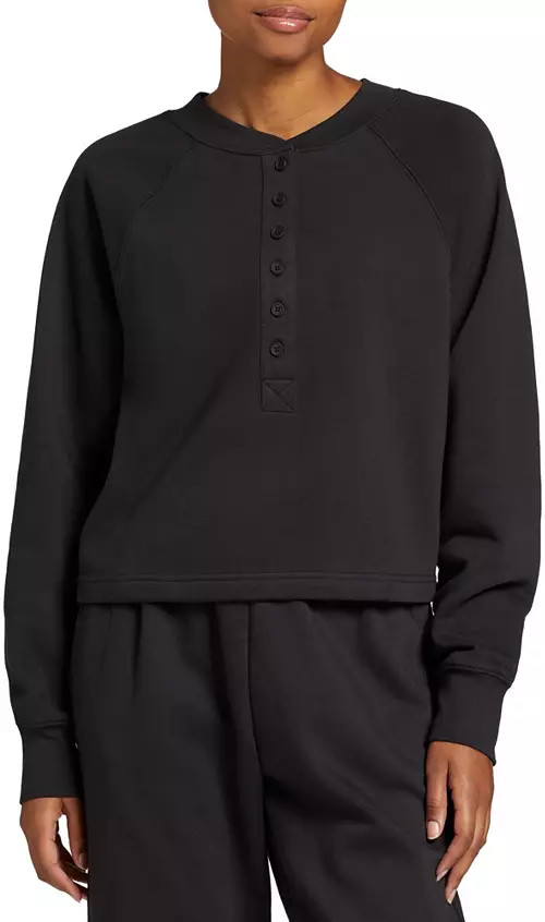 DSG Women's Favorite Fleece Meet & Greet Henley Shirt | Dick's Sporting Goods
