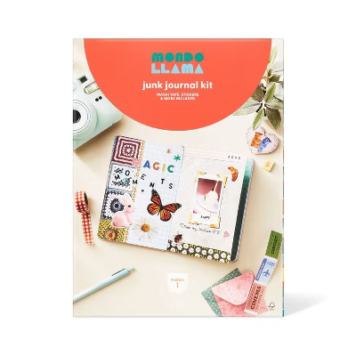 Junk Journal Craft Kit Gift - Mondo Llama™ | Target