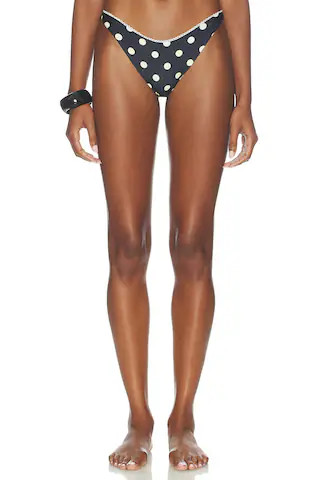 Tularosa Quincy Bottom in Yellow & Black Dot from Revolve.com | Revolve Clothing (Global)