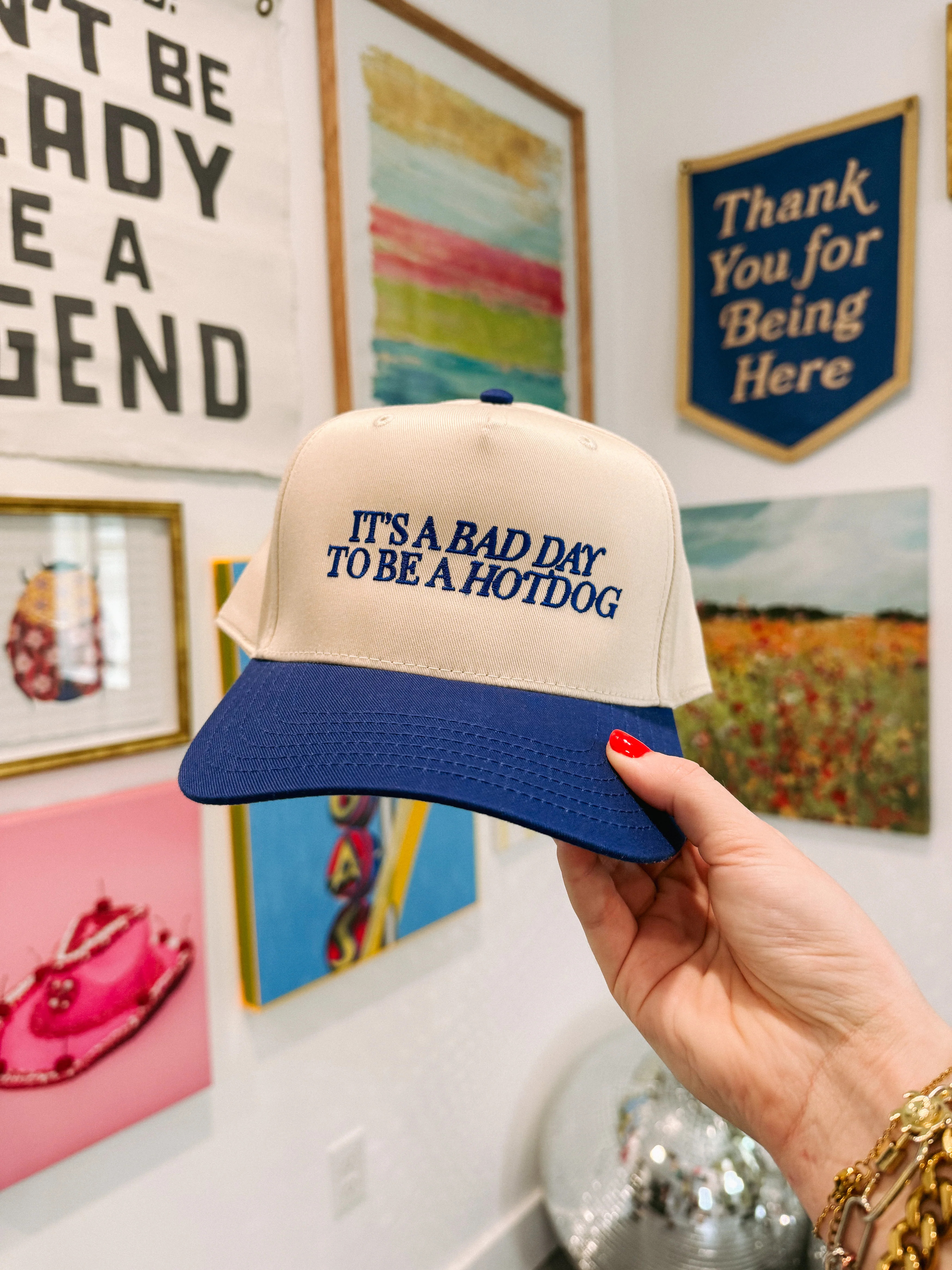 ETTA OG | bad day to be a hotdog trucker hat | Etta+East