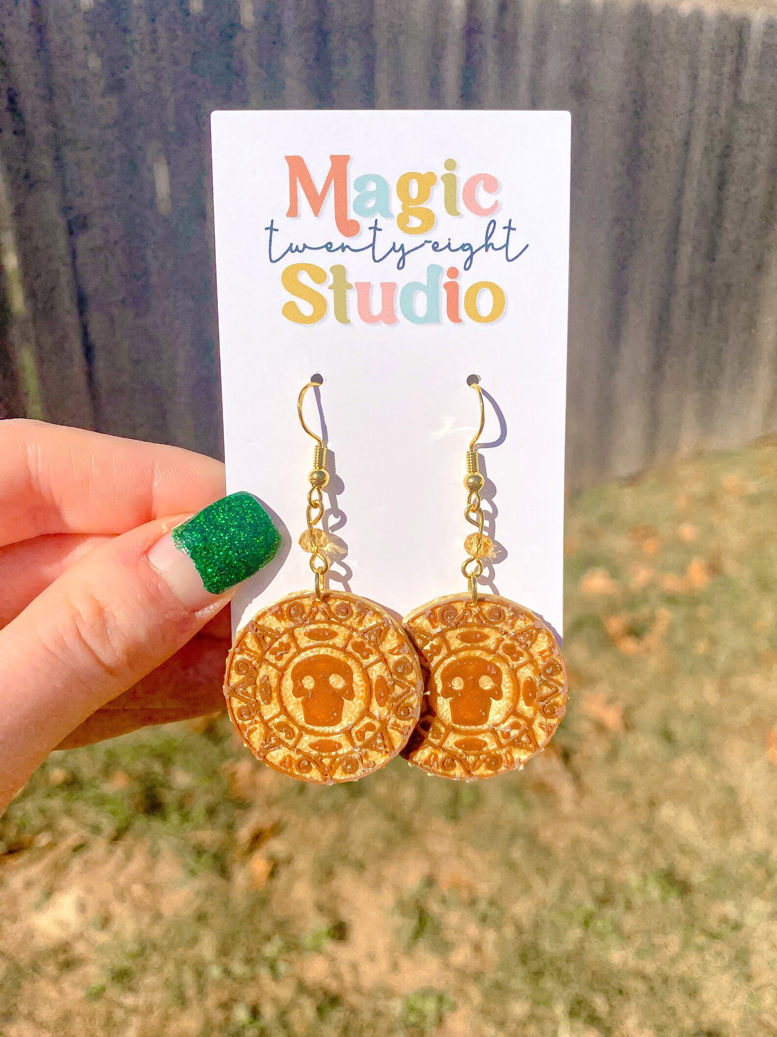 Pirate Coin Earrings - Etsy | Etsy (US)