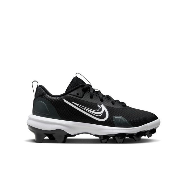 Boys' Nike 2024 Force Trout 9 Pro MCS Molded Baseball Cleats Little 2 Black/White/Anthracite/Cool Grey | Scheels