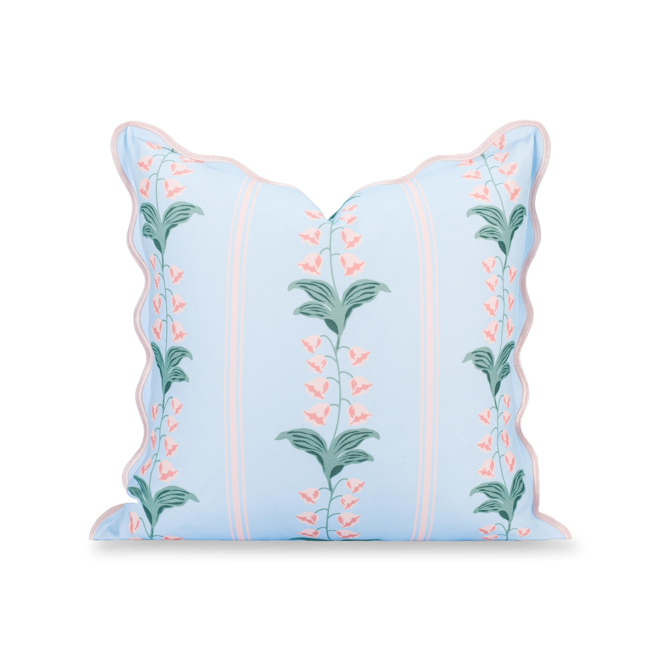 Hofdeco Premium Grandmillennial Patio Indoor Outdoor Throw Pillow Cover Only, 20"x20" Water Repel... | Amazon (US)