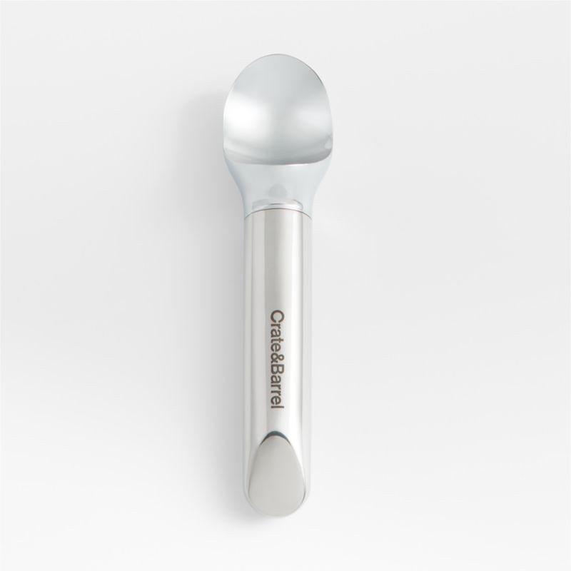 Crate & Barrel Stainless Steel Ice Cream Scoop | Crate & Barrel | Crate & Barrel