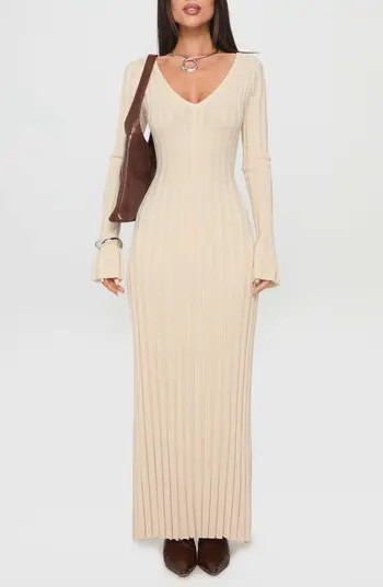 Gratuita Long Sleeve Maxi Sweater Dress | Nordstrom