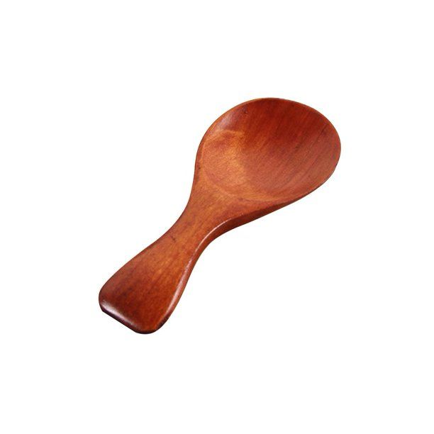 Short Handle Wide-mouthed Milk Powder Spoon Wooden Condiment Teaspoon 8 * 3.5 CM - Walmart.com | Walmart (US)