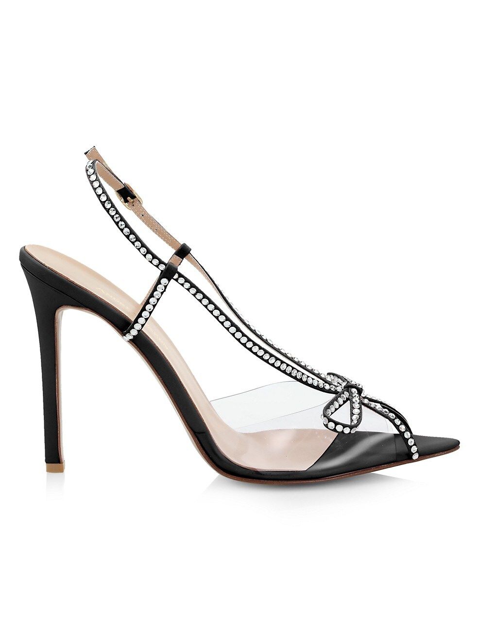 Andrea Wazen Embellished Peep Toe Stilettos | Saks Fifth Avenue