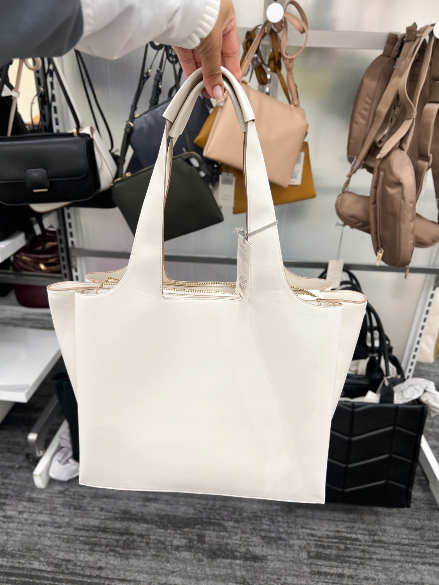 Spacious work tote 

target style, target fashion, casual, trendy, comfortable 

#LTKworkwear #LTKitbag #LTKMostLoved