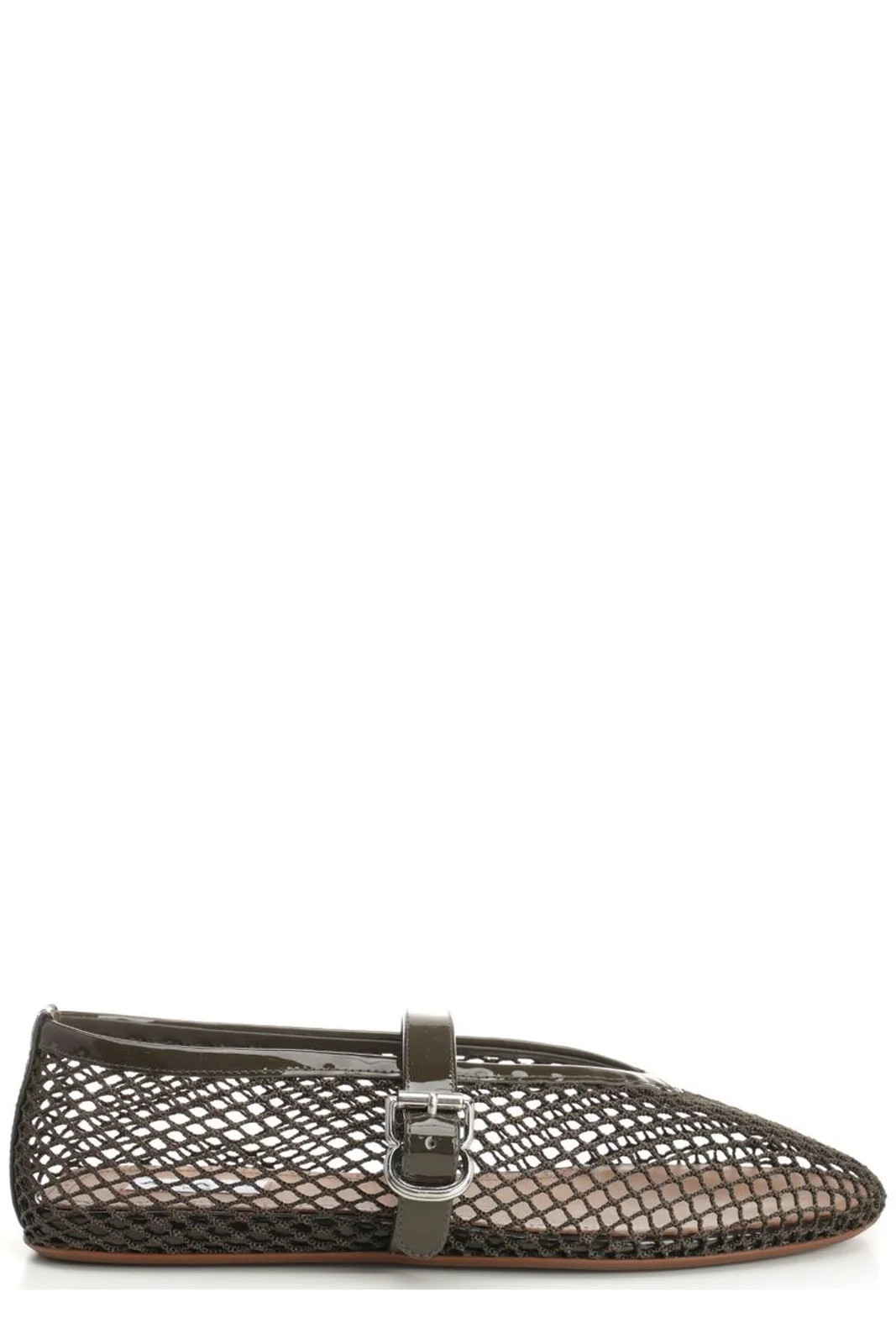 Alaïa Fishnet Ballet Flats | Cettire Global