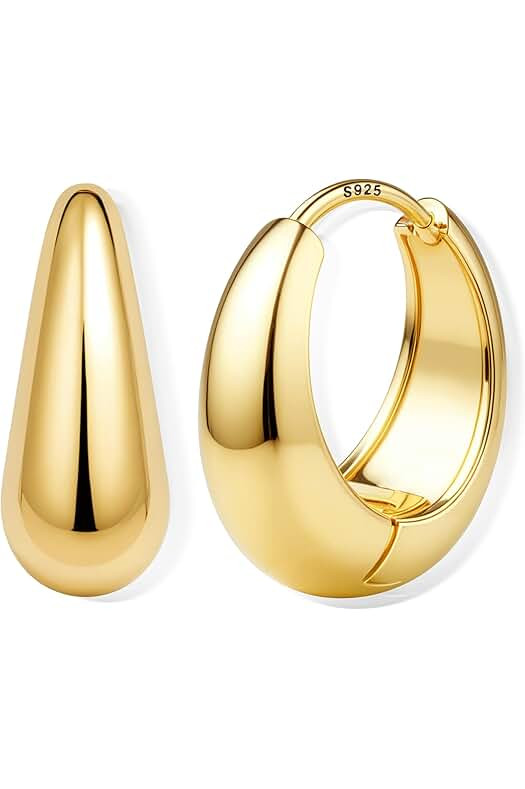 Gold Hoops  | Amazon (US)