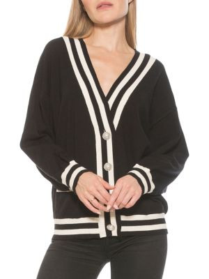 Frances Stripe Cardigan | Saks Fifth Avenue OFF 5TH