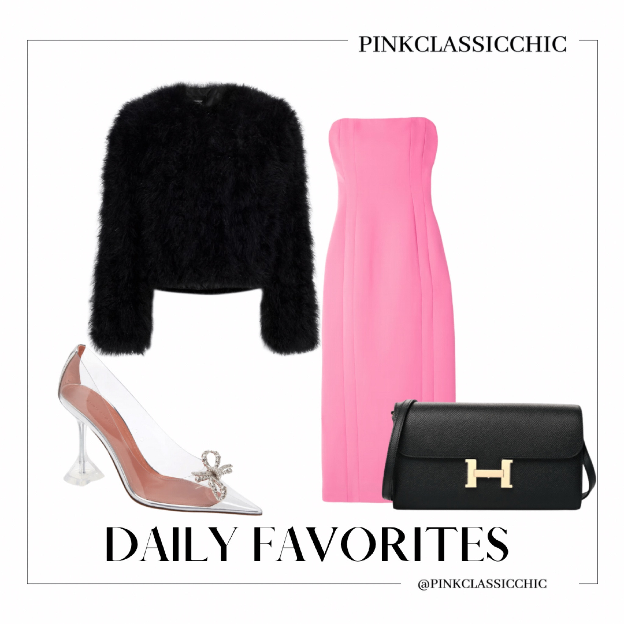 Birthday look, birthday dress, birthday outfit, Amina Mauddi, glass heels, pink dress, feather jacket, Constance wallet, Constance bag, Hermes bag, Hermes

#LTKFind #LTKstyletip #LTKU