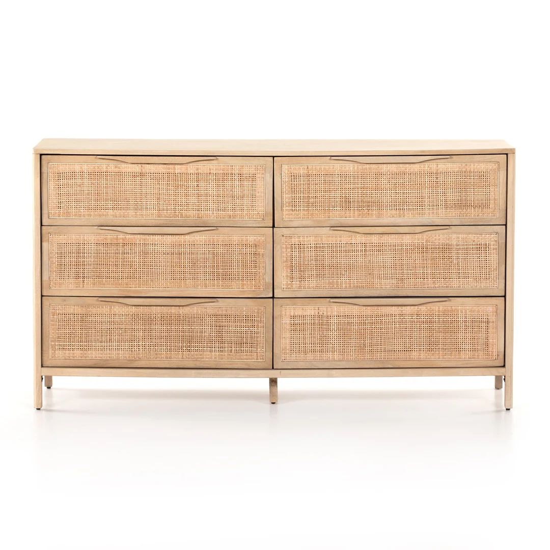 Sydney 6 Drawer Dresser in Various Colors | Burke Decor