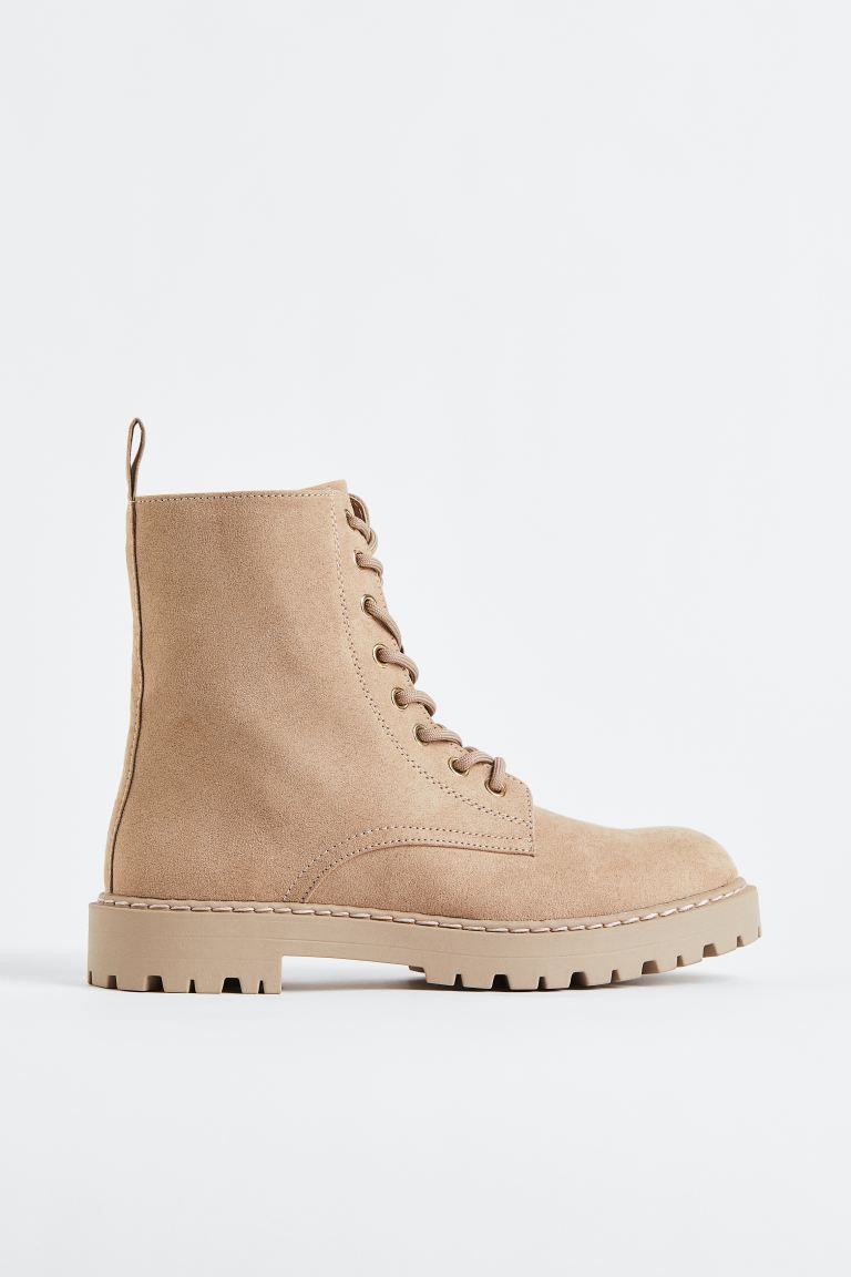 Ankle Boots - Beige - Ladies | H&M US | H&M (US)