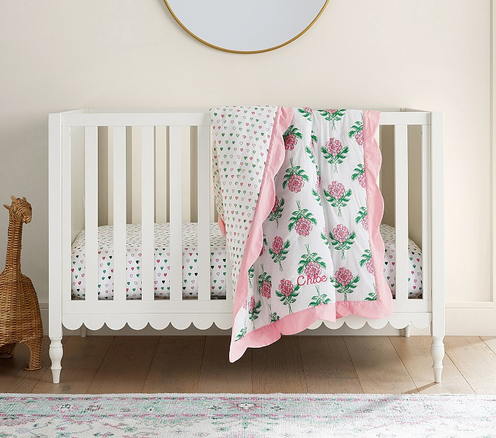 Roller Rabbit Rosebud Baby Bedding | Pottery Barn Kids