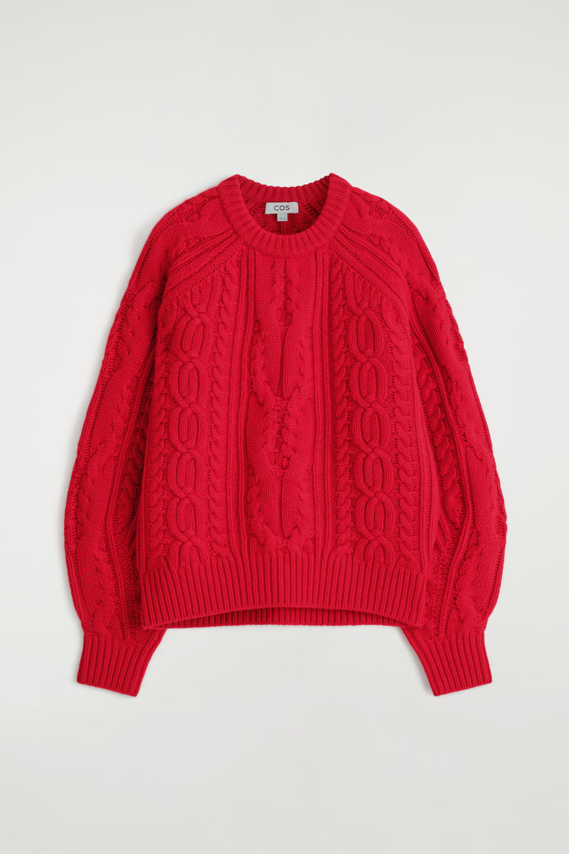 Cable-Knit Wool-Cashmere Jumper | COS UK