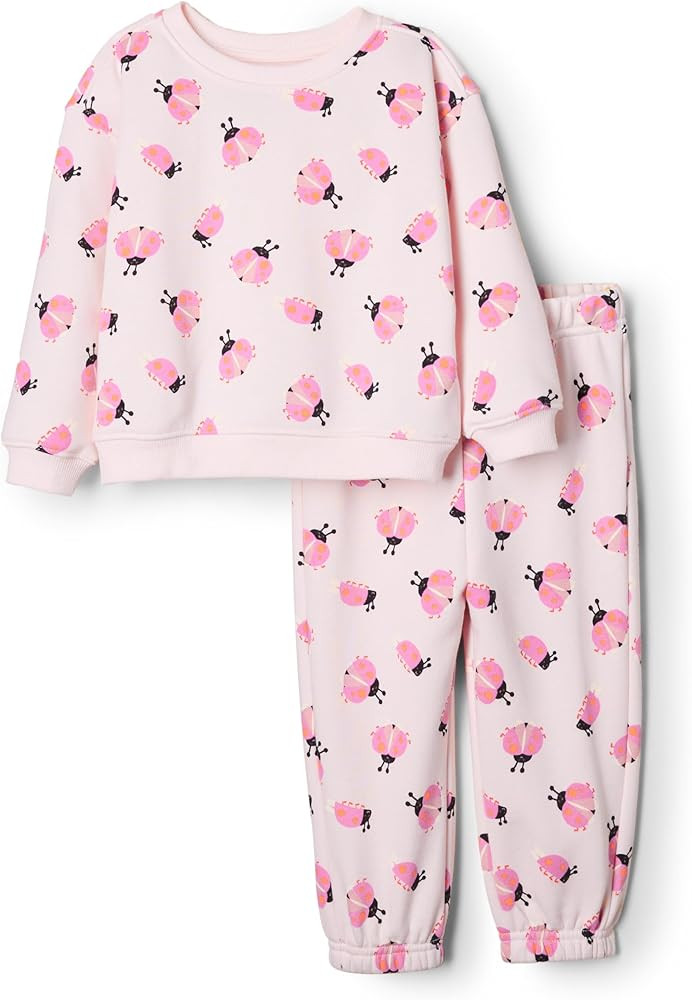 Amazon Essentials x Sofia Grainge Toddlers and Baby Boys' Sweatshirt and Sweatpant Set | Amazon (US)