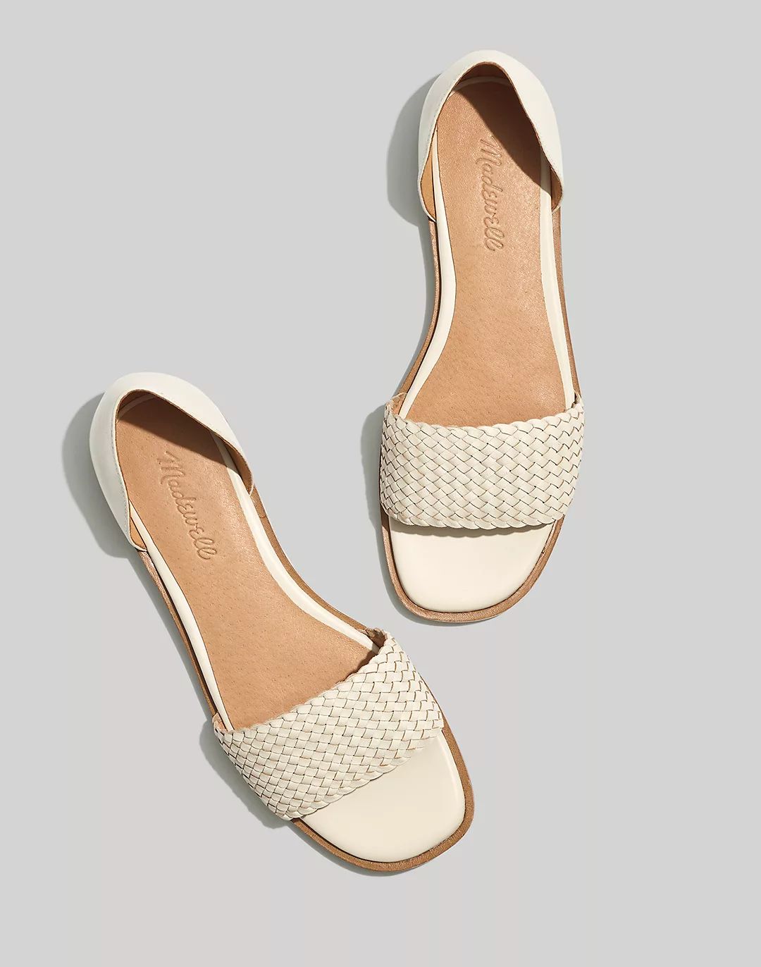 The Nelda d'Orsay Flat: Woven Edition | Madewell