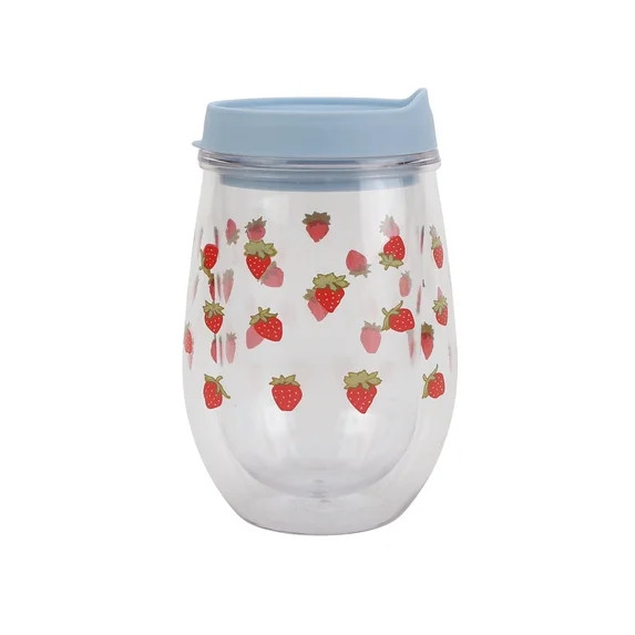 Just Feed Me by Jessie James Decker 12oz Printed Tumbler, Strawberry | Walmart (US)