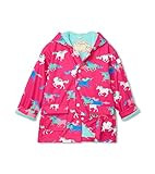 Hatley Girl's Printed Raincoat, Frolicking Unicorns, 2 Years | Amazon (US)