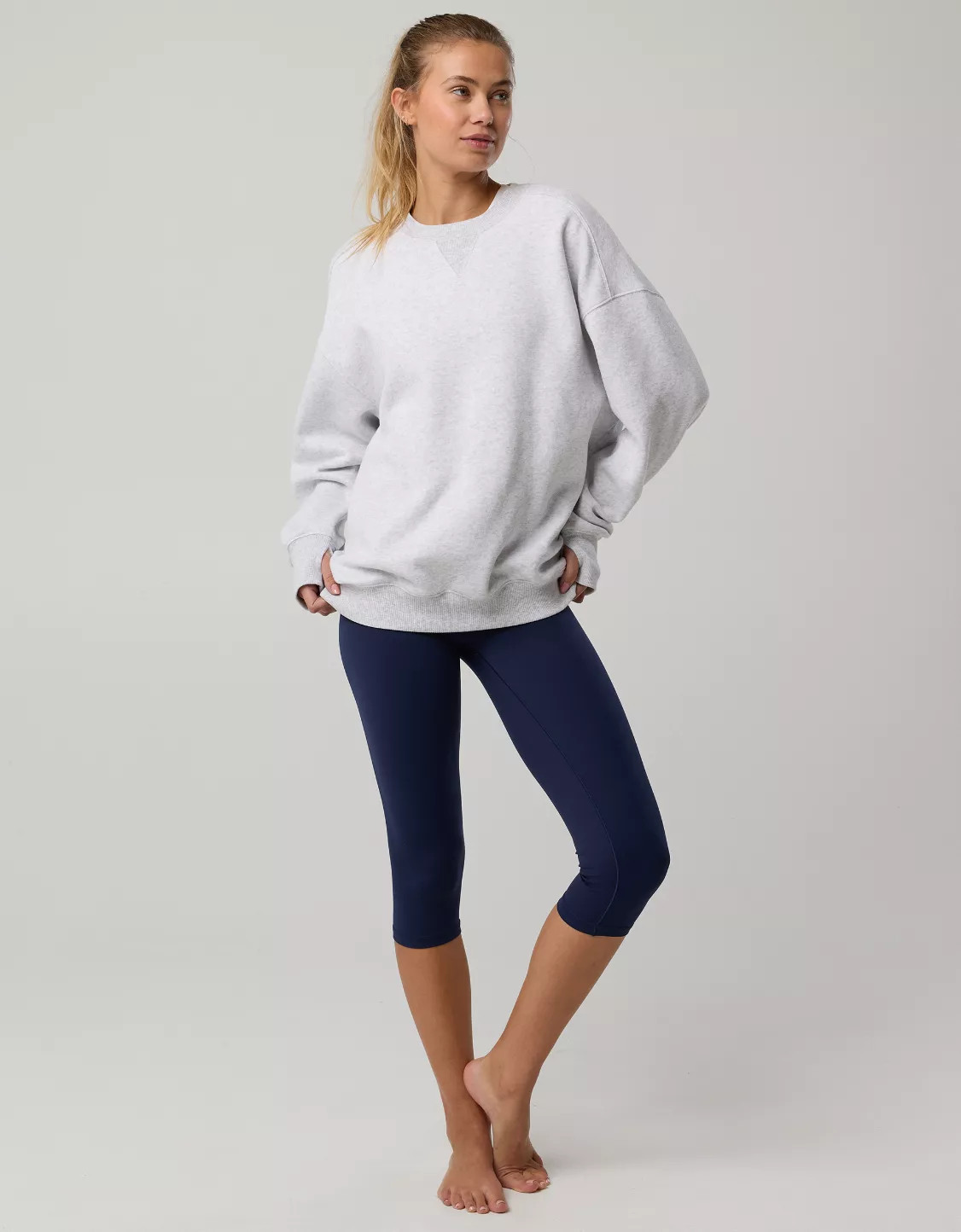 OFFLINE By Aerie Cloud Fleece Oversized Crewneck | Aerie