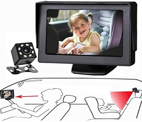 Baby-Mirror for-Car Back-Seat - Baby Car Camera with Night Vision, View Infant in Rear Facing Sea... | Amazon (US)