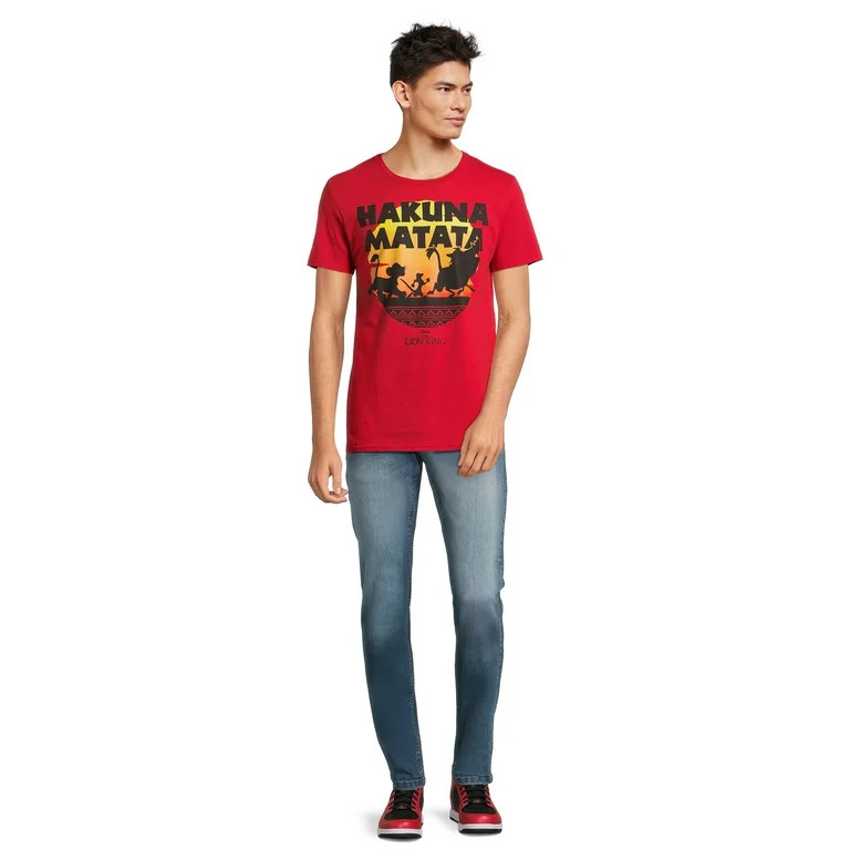 Lion King Men's Hakuna Matata Graphic Tee, Sizes S-3XL | Walmart (US)