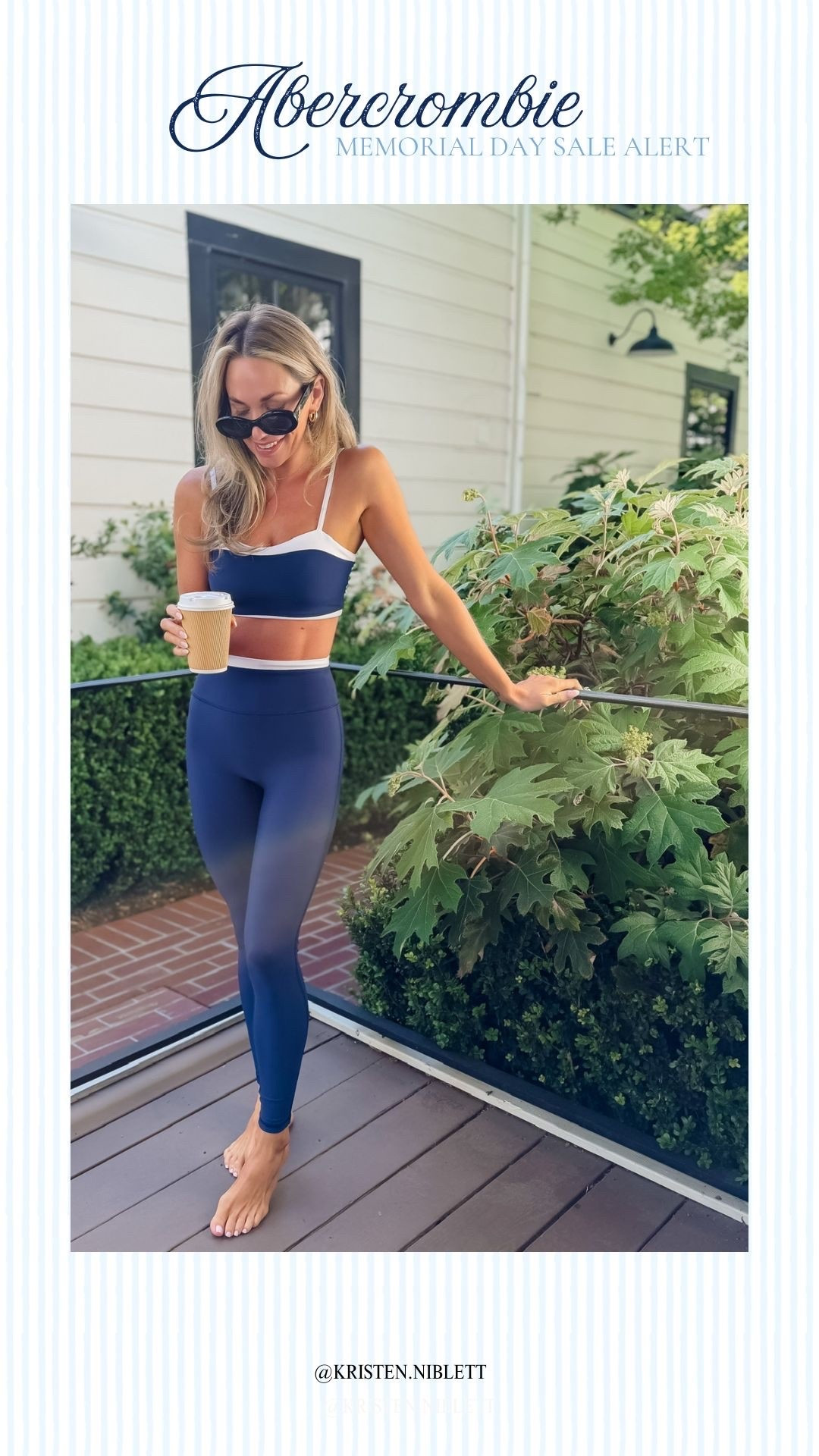 Abercrombie is having 20-50% off everything this Memorial Day weekend! 💙 I love the details on this active set!

#LTKootd #LTKActive #LTKPetite
