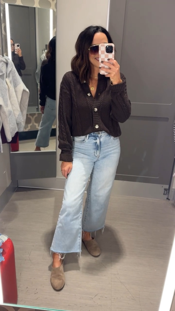 Button front cardigan in chocolate brown 🍂
This cardigan also comes in other colors, so easy to style and runs TTS.

Fall fashion, cozy style, women’s sweater, Target style, VintagePickin



#LTKStyleTip #LTKSeasonal #LTKFindsUnder50