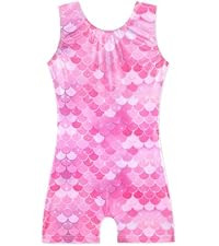 HOZIY Gymnastics Leotards for Girls with Shorts Toddlers Biketards Rainbow Unicorn Dinosaur Merma... | Amazon (US)