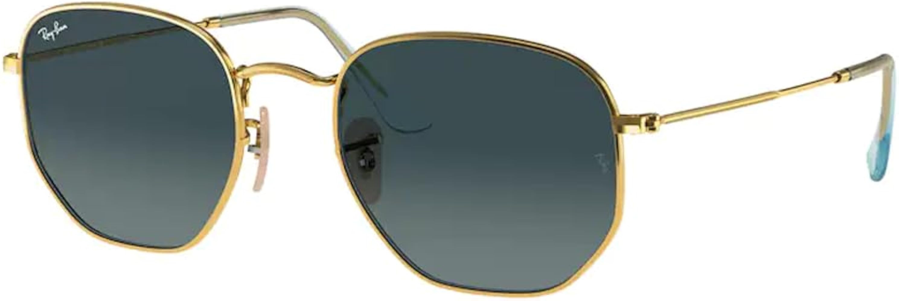 Ray-Ban RB3548N Hexagonal Sunglasses For Men For Women + Bundle with Designer iWear Kit | Amazon (US)