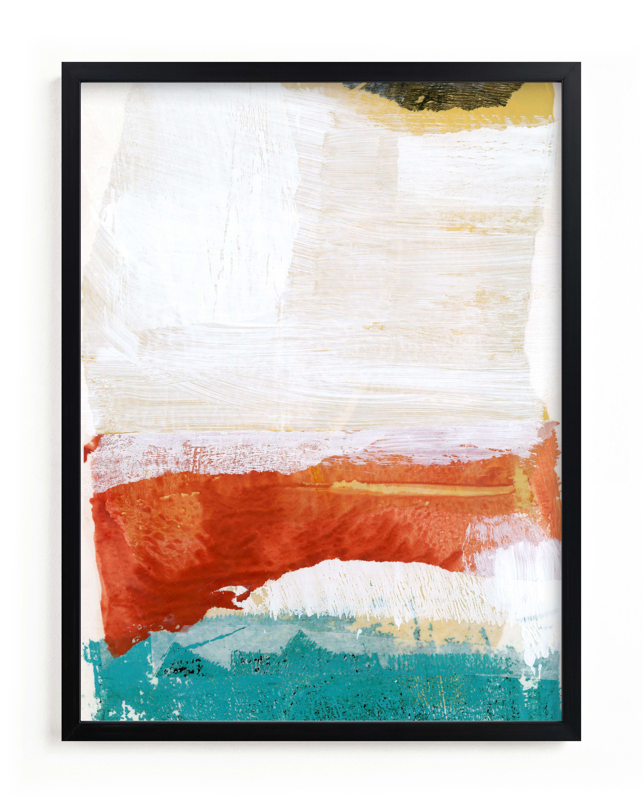 "To The Sea II" - Mixed Media Limited Edition Art Print by sue prue. | Minted