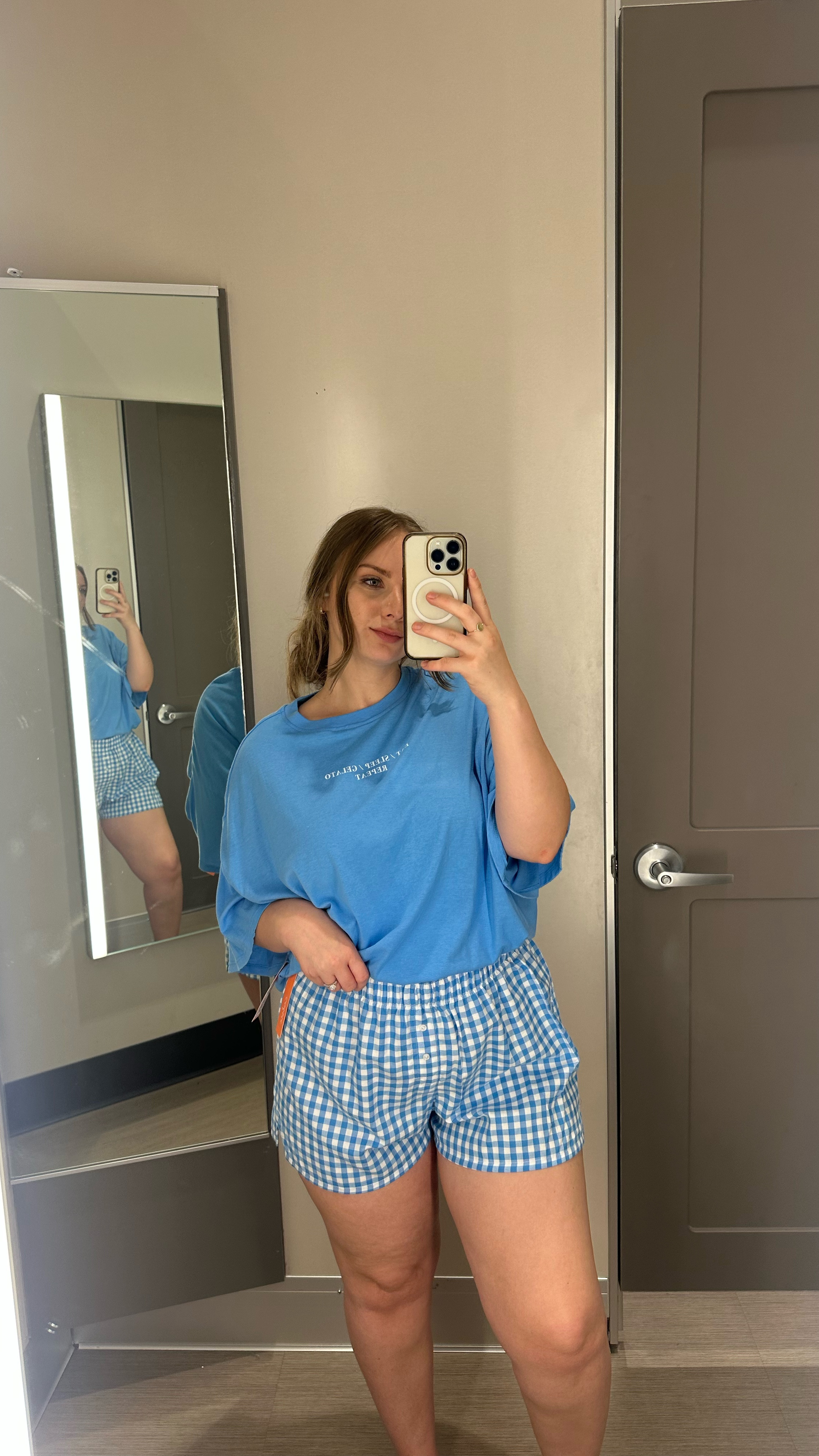You deserve to feel cute even in your pajamas! Love these cute, comfy, and trendy options from Target. Only $15 each! Wearing a small in the sleep shirt & a large in the shorts. 

#LTKSummerEdit #LTKFindsUnder50
