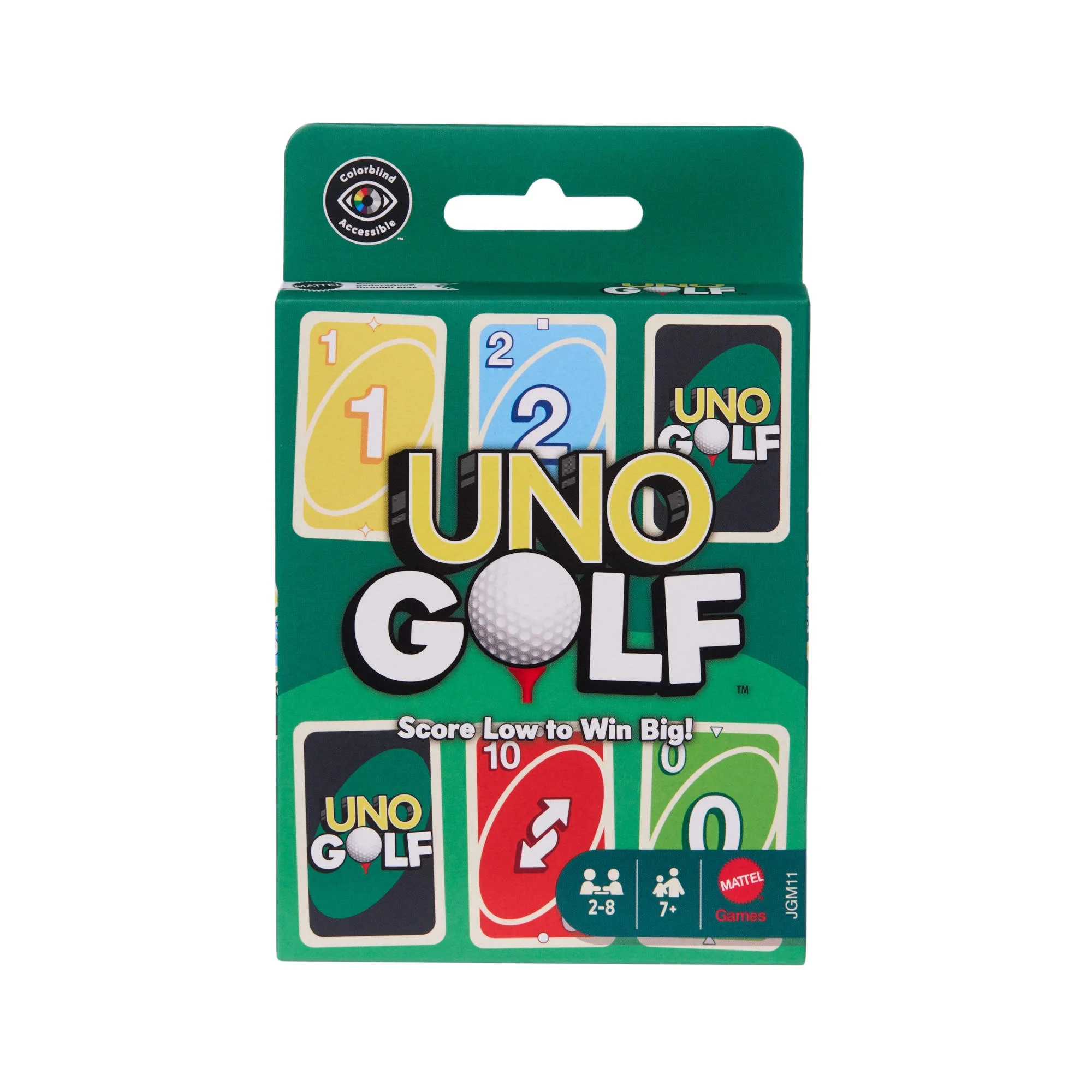 UNO Golf Card Game for Kid, Adult & Family Nights, Parties & Travel, Includes 112 Cards | Walmart (US)