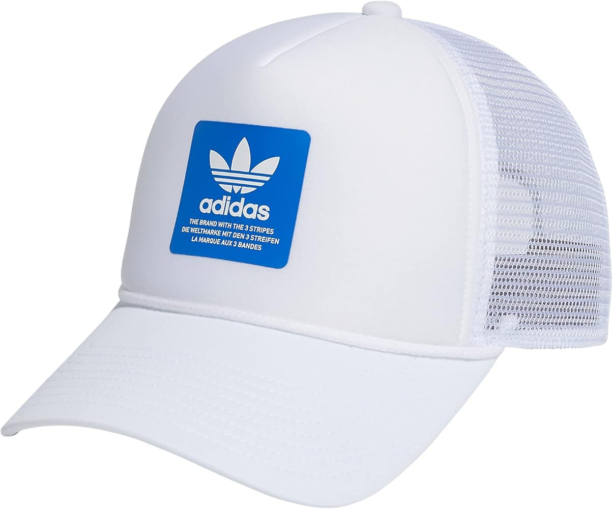 adidas Originals Dispatch Trucker 5-Panel High Crown Mesh-Back Adjustable Strapback Cap | Amazon (US)