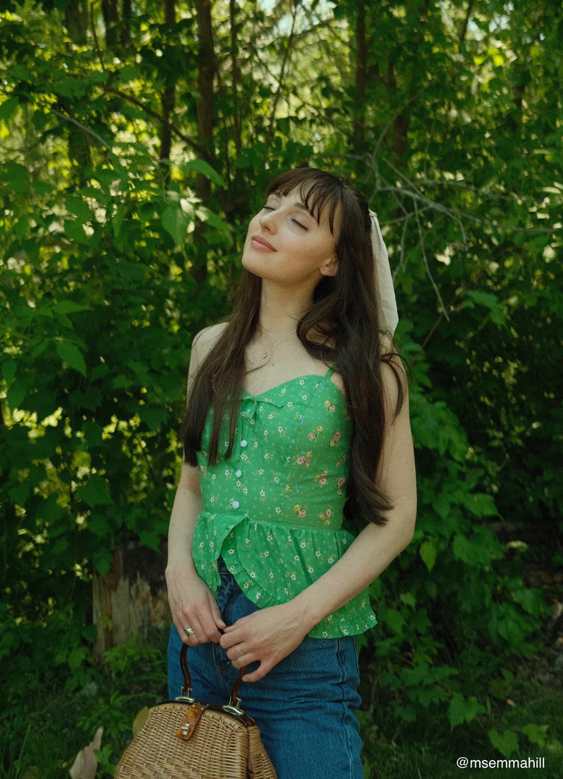 GUNNE SAX for ModCloth Super Bloom Peplum Top | ModCloth