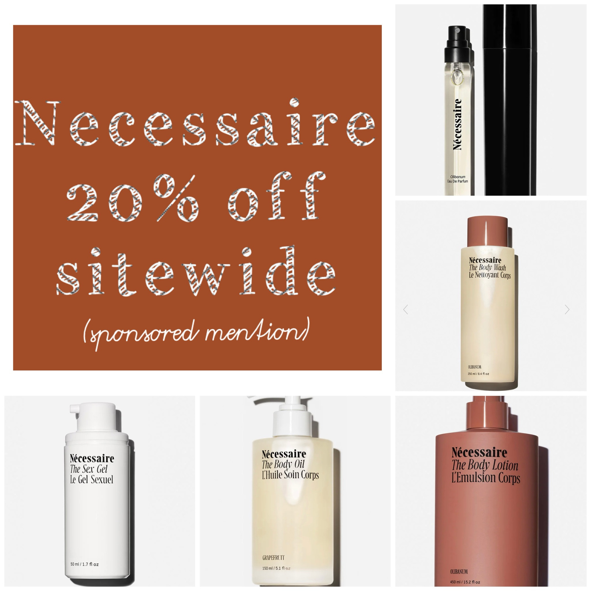 Necessaire 20% off sitewide MDW sale (sponsored mention, but we genuinely love their products): Our Top Picks

#LTKSaleAlert #LTKselfcare #LTKBeauty