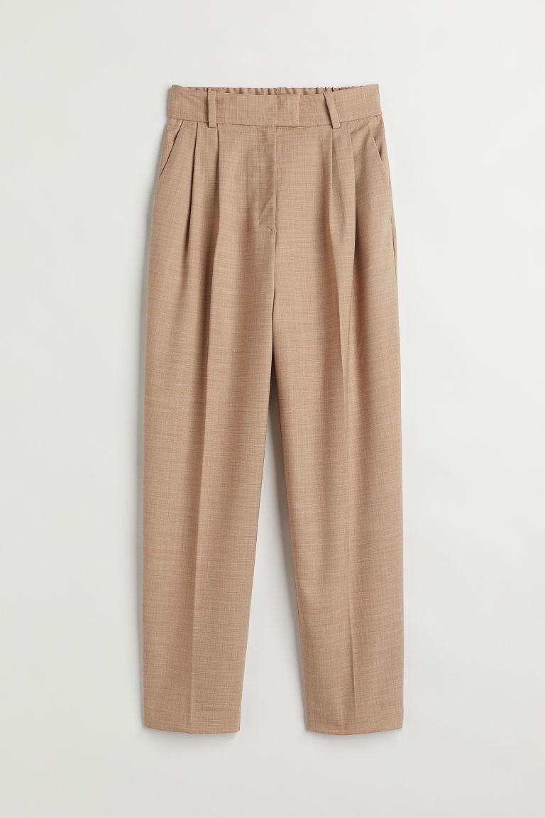 H & M - Ankle-length Pants - Beige | H&M (US + CA)