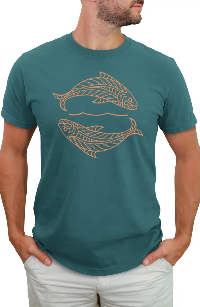 Lost Gods Men's Lost Gods Simple Fish Print  Graphic T-Shirt | Nordstrom | Nordstrom