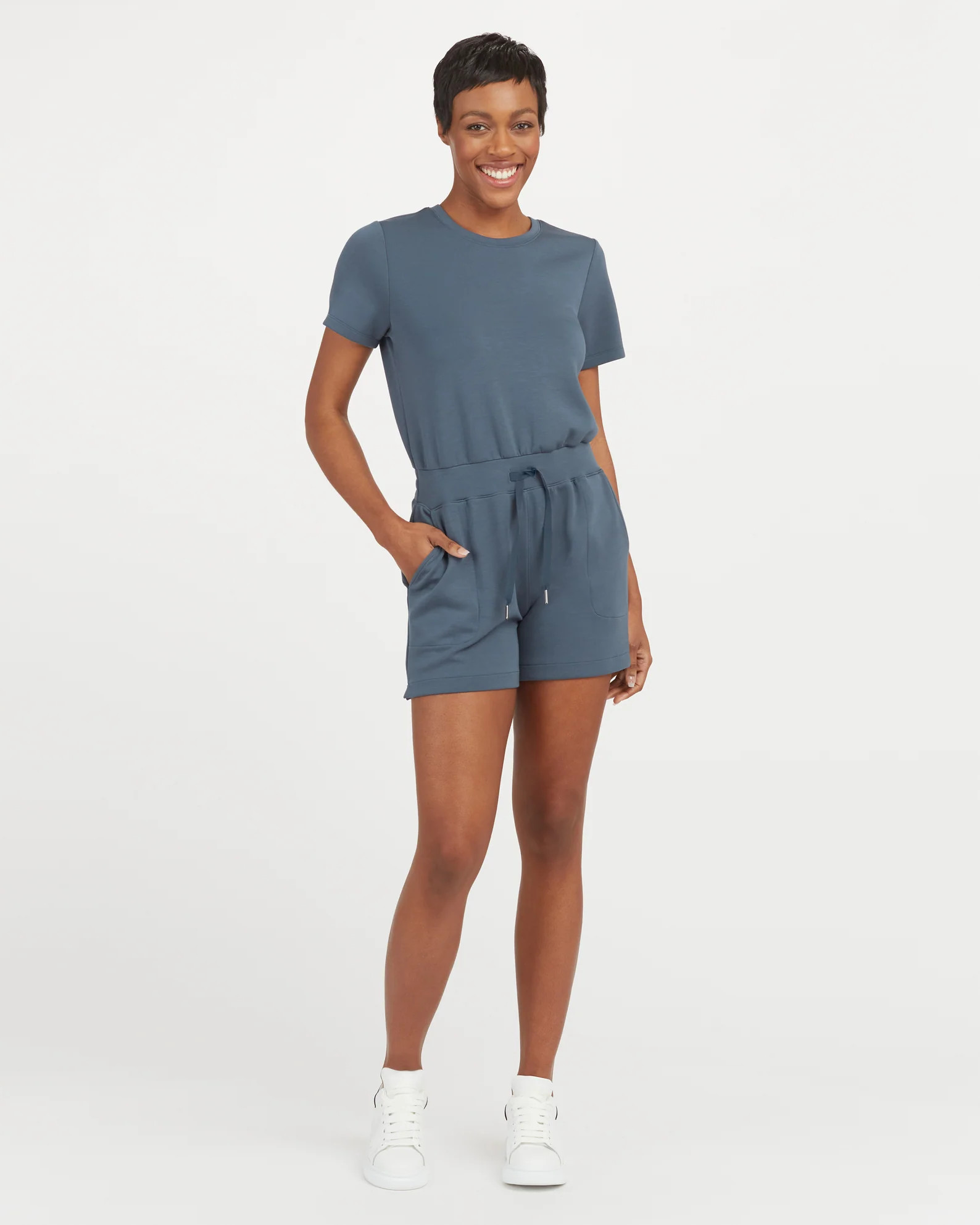 AirEssentials Short Sleeve Romper | Spanx