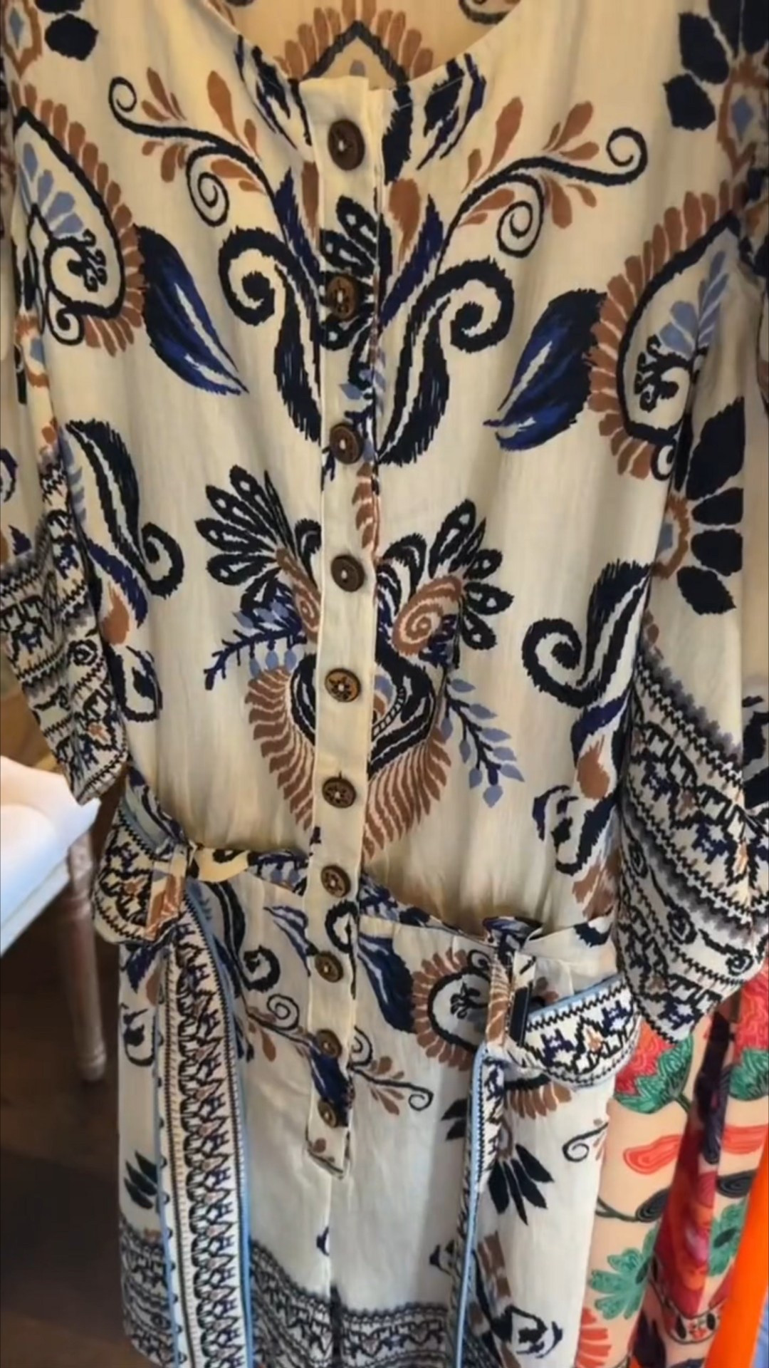 A lightweight printed dress with button details and an adjustable tie waist. Easy to wear, comfortable all day, and the kind of piece that works for errands, brunch, or casual plans without needing much styling.

#LTKTravel #LTKootd