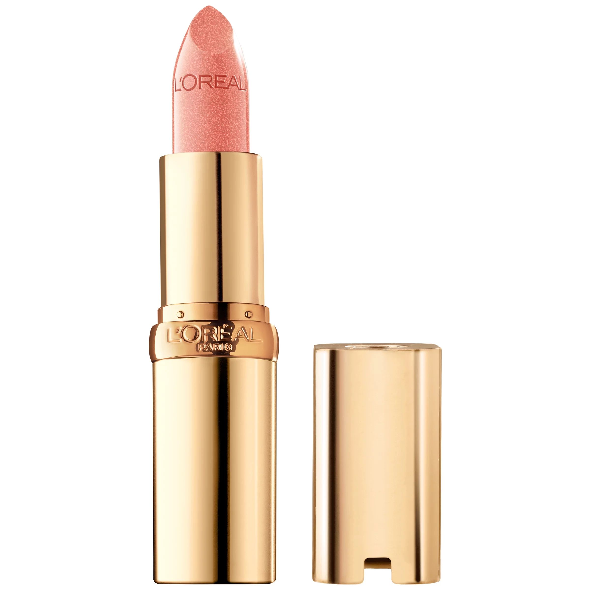 L'Oreal Paris Colour Riche Original Satin Lipstick for Moisturized Lips, Peach Fuzz | Walmart (US)