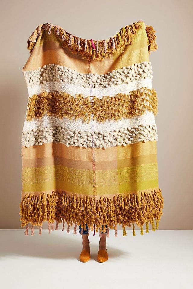 All Roads Bloomfield Throw Blanket | Anthropologie (US)