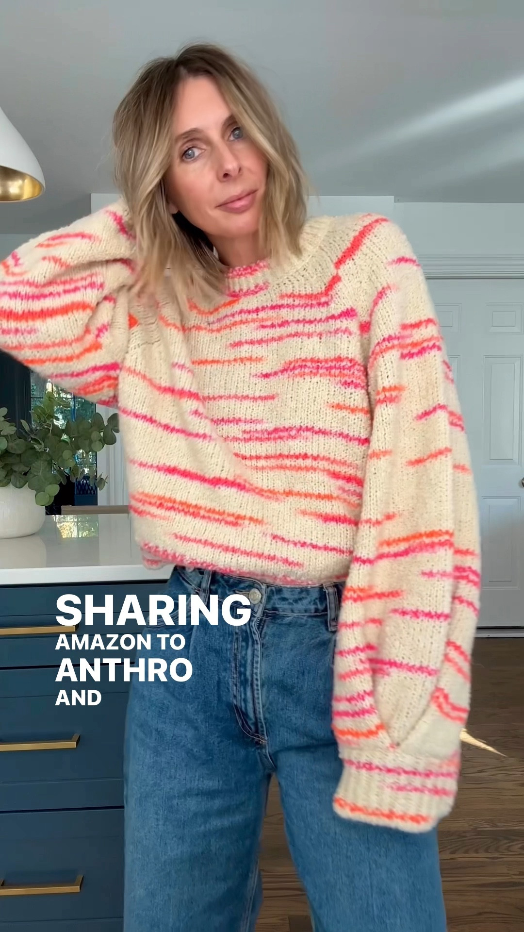 sharing amazon. anthro. and everything in between! let me know what brands you love or want to see more of. 👌 

wearing the large in cardigan and medium in the sweater.

#LTKFindsUnder100 #LTKFindsUnder50 #LTKOver40