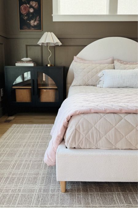 Obsessed with this affordable bedroom look! Everything here is from Amazon and Walmart! Even the bedding, decor, and wool rug! 

#LTKsalealert #LTKhome #LTKSeasonal